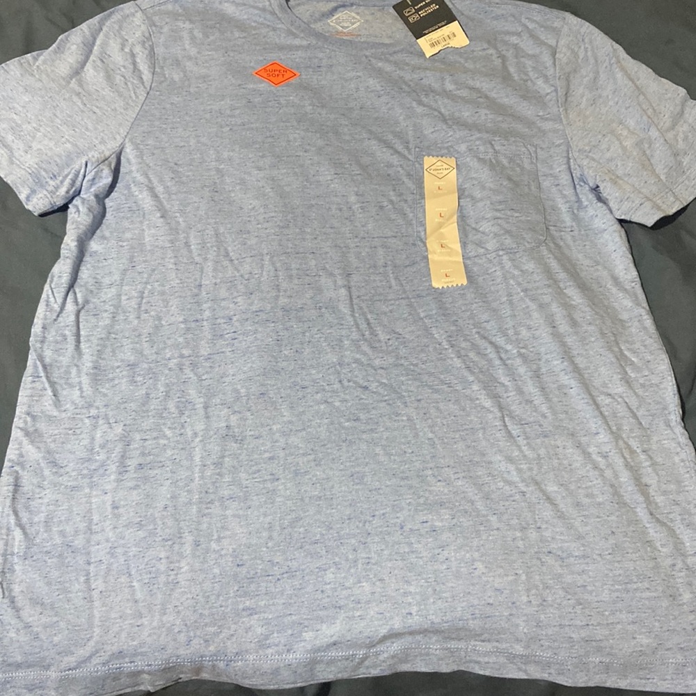 NWT St John’s Bay Blue Short Sleeve